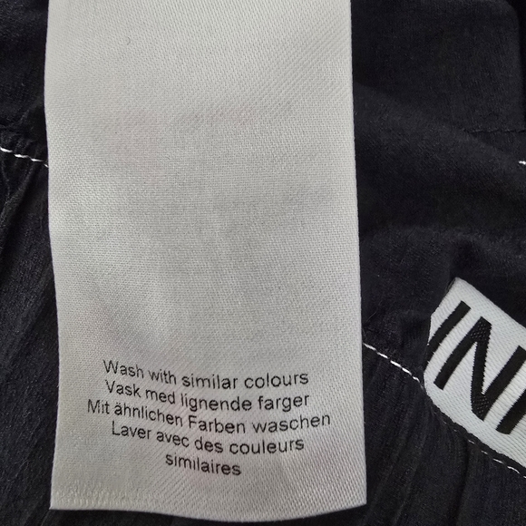 Ganni Elasticated Curve Pant in Navy Size L/40 52% Cotton - Picture 10 of 16